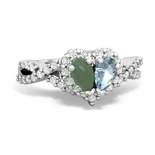 jade-aquamarine engagement ring