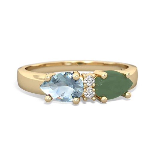 jade-aquamarine timeless ring