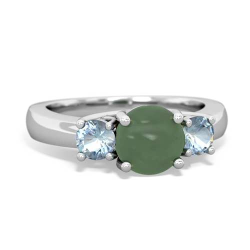 jade-aquamarine timeless ring