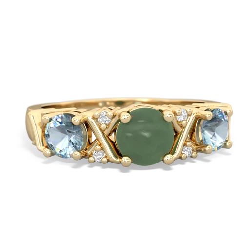 jade-aquamarine timeless ring