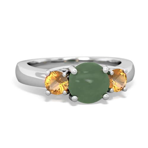 jade-citrine timeless ring