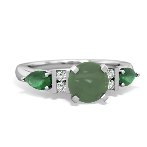 jade-emerald engagement ring