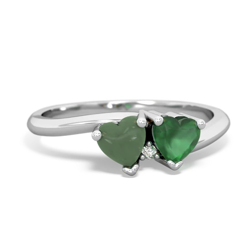 jade-emerald sweethearts promise ring