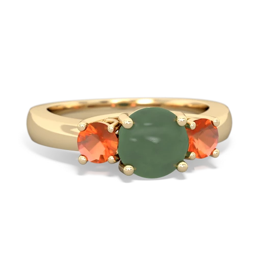 jade-fire opal timeless ring