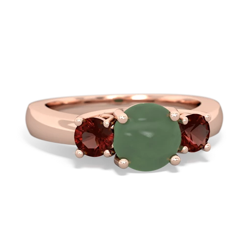 jade-garnet timeless ring