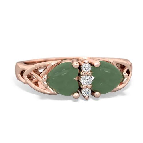 jade-jade celtic ring