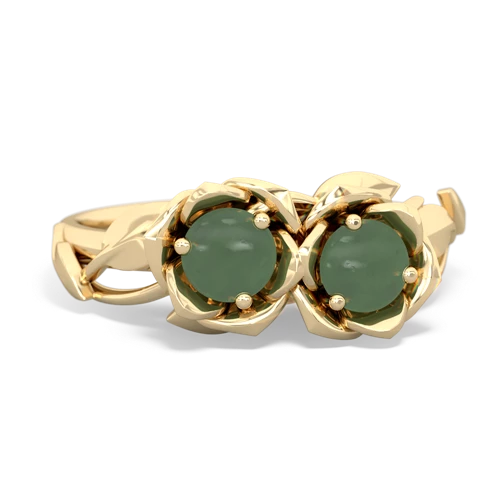 jade-jade roses ring