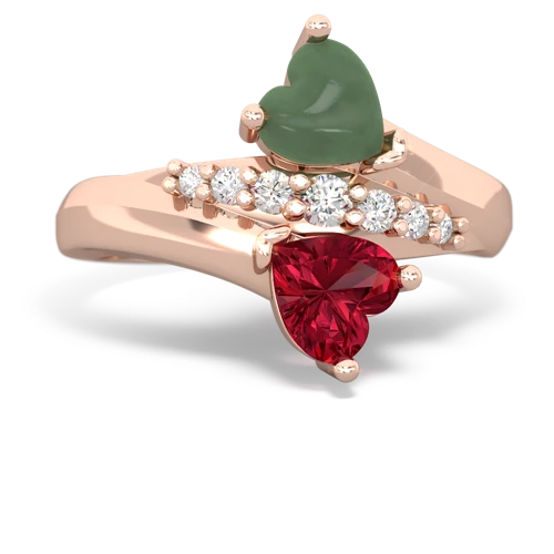 jade-lab ruby modern ring
