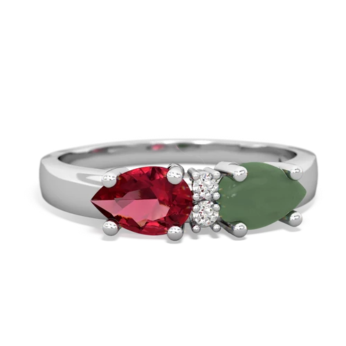 jade-lab ruby timeless ring