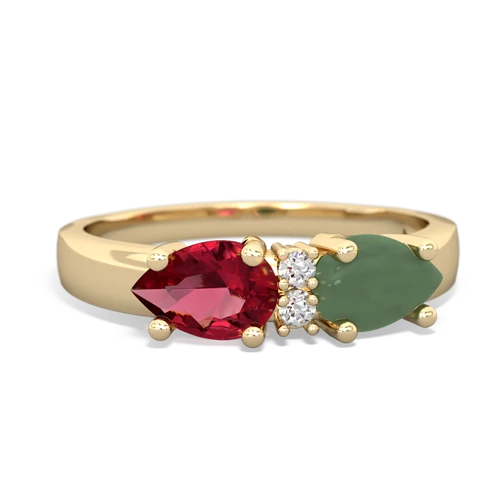 jade-lab ruby timeless ring