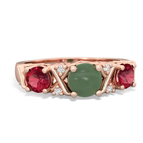 jade-lab ruby timeless ring