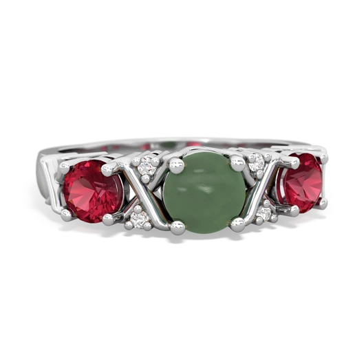 jade-lab ruby timeless ring