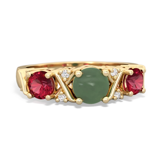 jade-lab ruby timeless ring