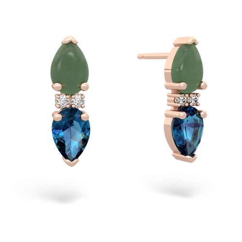 jade-london topaz bowtie earrings