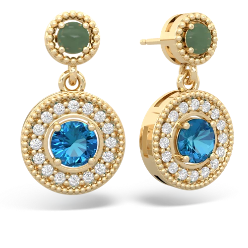 jade-london topaz halo earrings