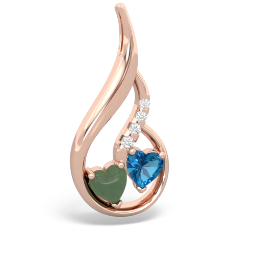 jade-london topaz keepsake swirl pendant