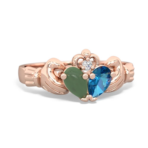 jade-london topaz claddagh ring