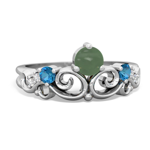 jade-london topaz crown keepsake ring