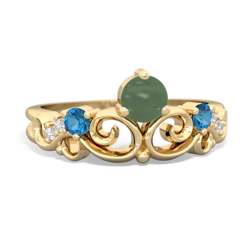 jade-london topaz crown keepsake ring
