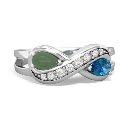 jade-london topaz diamond infinity ring