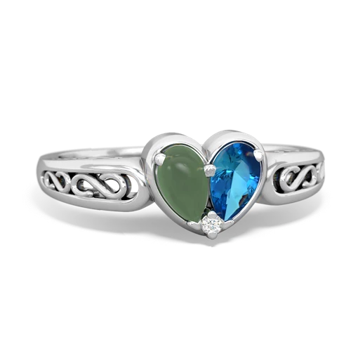 jade-london topaz filligree ring