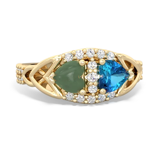 jade-london topaz keepsake engagement ring