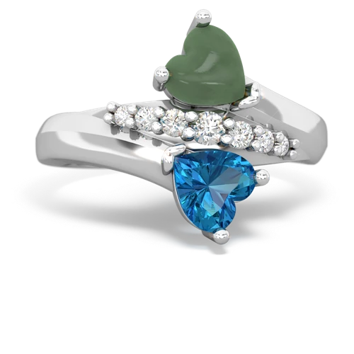 jade-london topaz modern ring