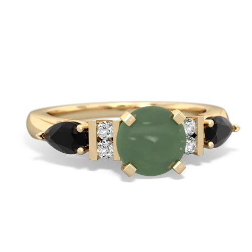 jade-onyx engagement ring