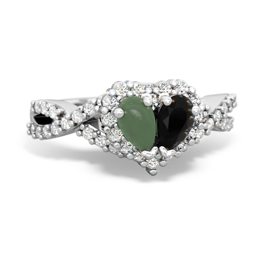 jade-onyx engagement ring