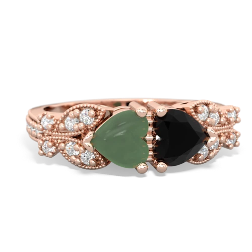 jade-onyx keepsake butterfly ring