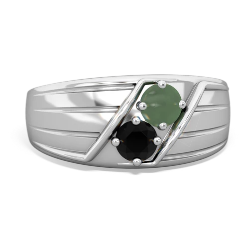 jade-onyx mens ring