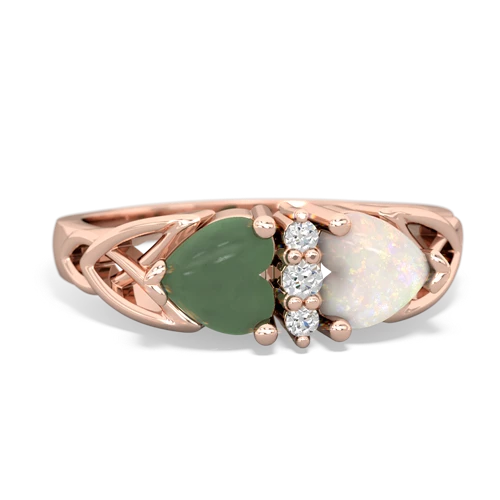 jade-opal celtic ring