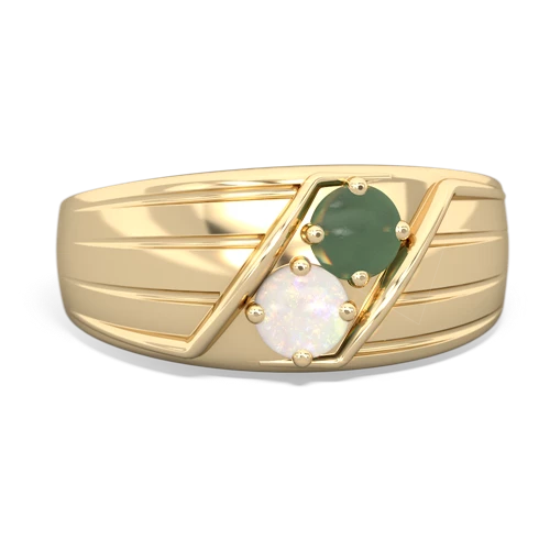 jade-opal mens ring