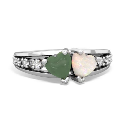 jade-opal modern ring