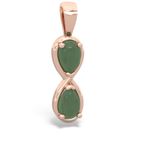 jade infinity pendant