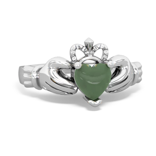 jade claddagh ring