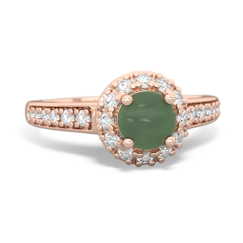 jade classic halo ring