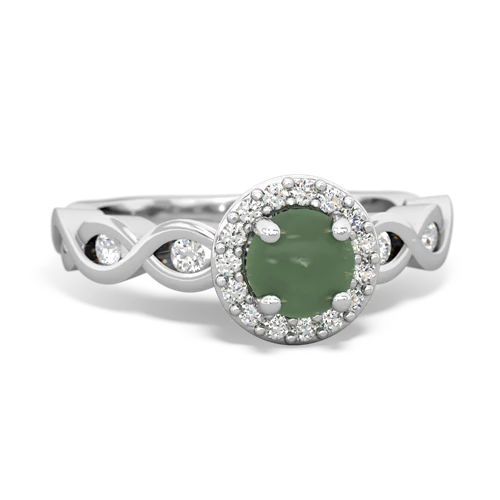 jade engagement ring