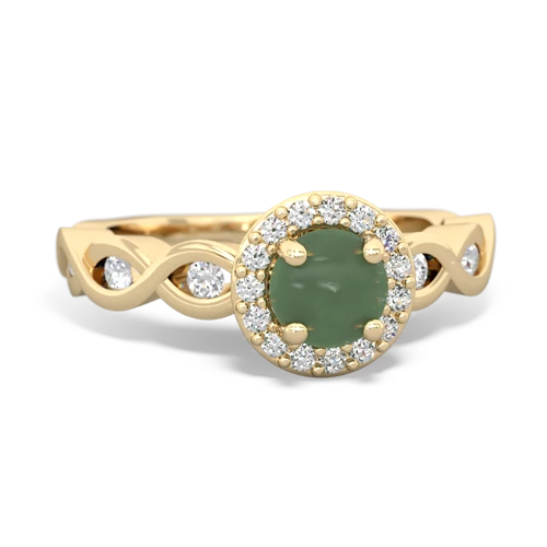 jade engagement ring