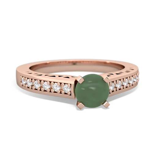 jade engagement ring