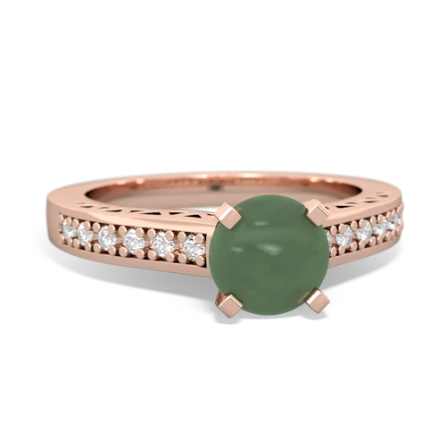 jade engagement ring