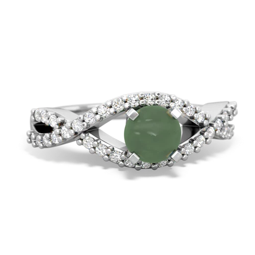 jade engagement ring