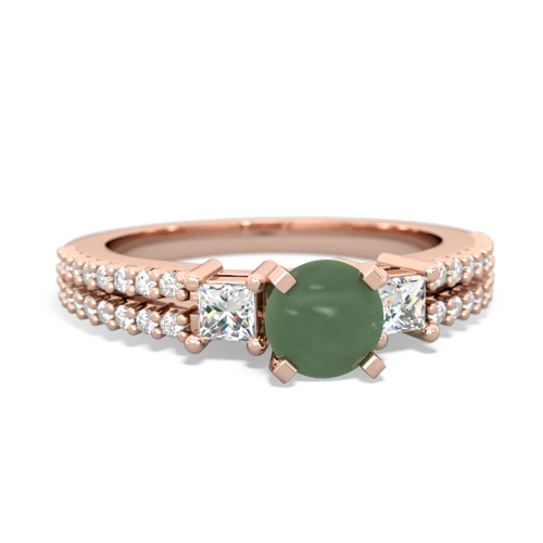 jade engagement ring