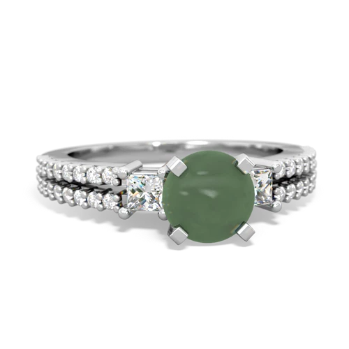 jade engagement ring