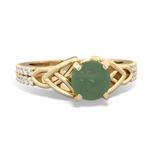 jade engagement ring