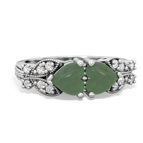jade keepsake butterfly ring