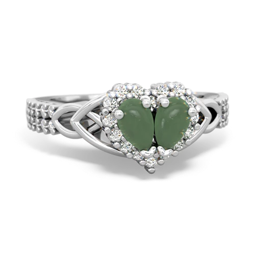 jade keepsake engagement ring
