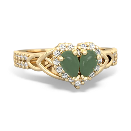 jade keepsake engagement ring