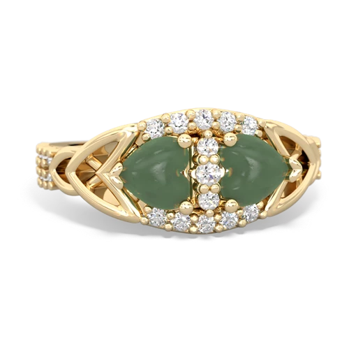 jade keepsake engagement ring