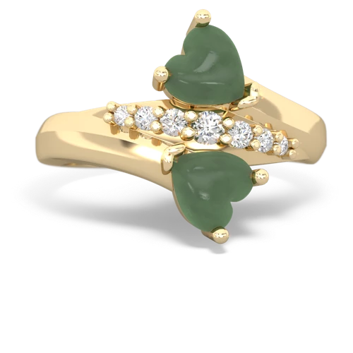 jade modern ring